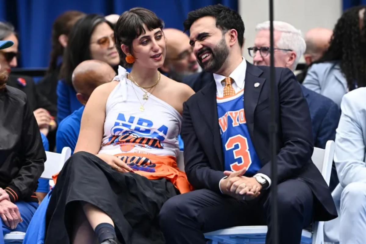 NYC first lady Rama Duwaji sports eyebrow-raising t-shirt dress at City Hall ceremony