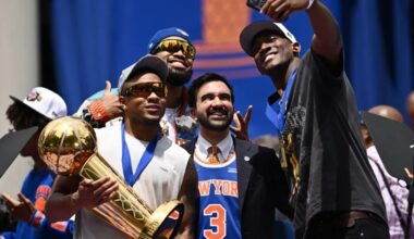 Mamdani soaks up spotlight with droning, nearly 10-minute speech at Knicks NYC ceremony