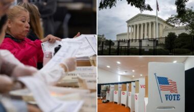Supreme Court rules ballots arriving after Election Day can be counted, in win for Dems