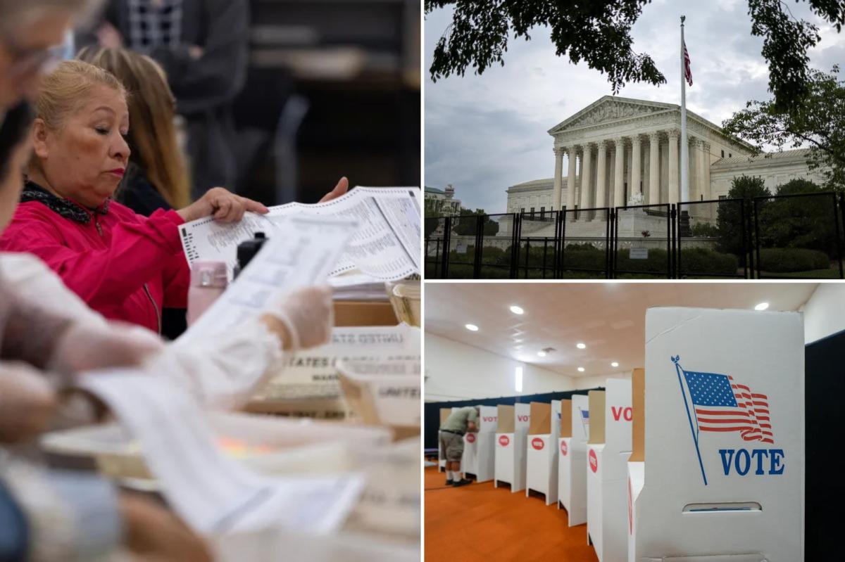 Supreme Court rules ballots arriving after Election Day can be counted, in win for Dems