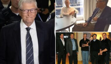 Bill Gates arrives on Capitol Hill for closed door Jeffrey Epstein interview