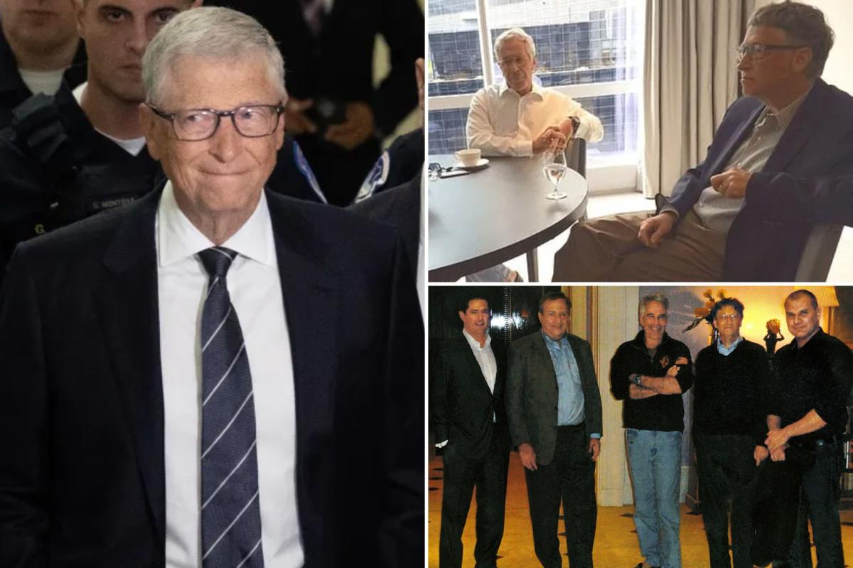 Bill Gates arrives on Capitol Hill for closed door Jeffrey Epstein interview
