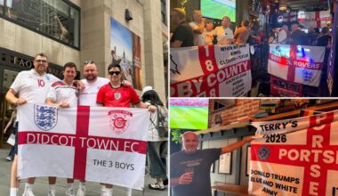 Brits ready to make voices heard in New York for World Cup
