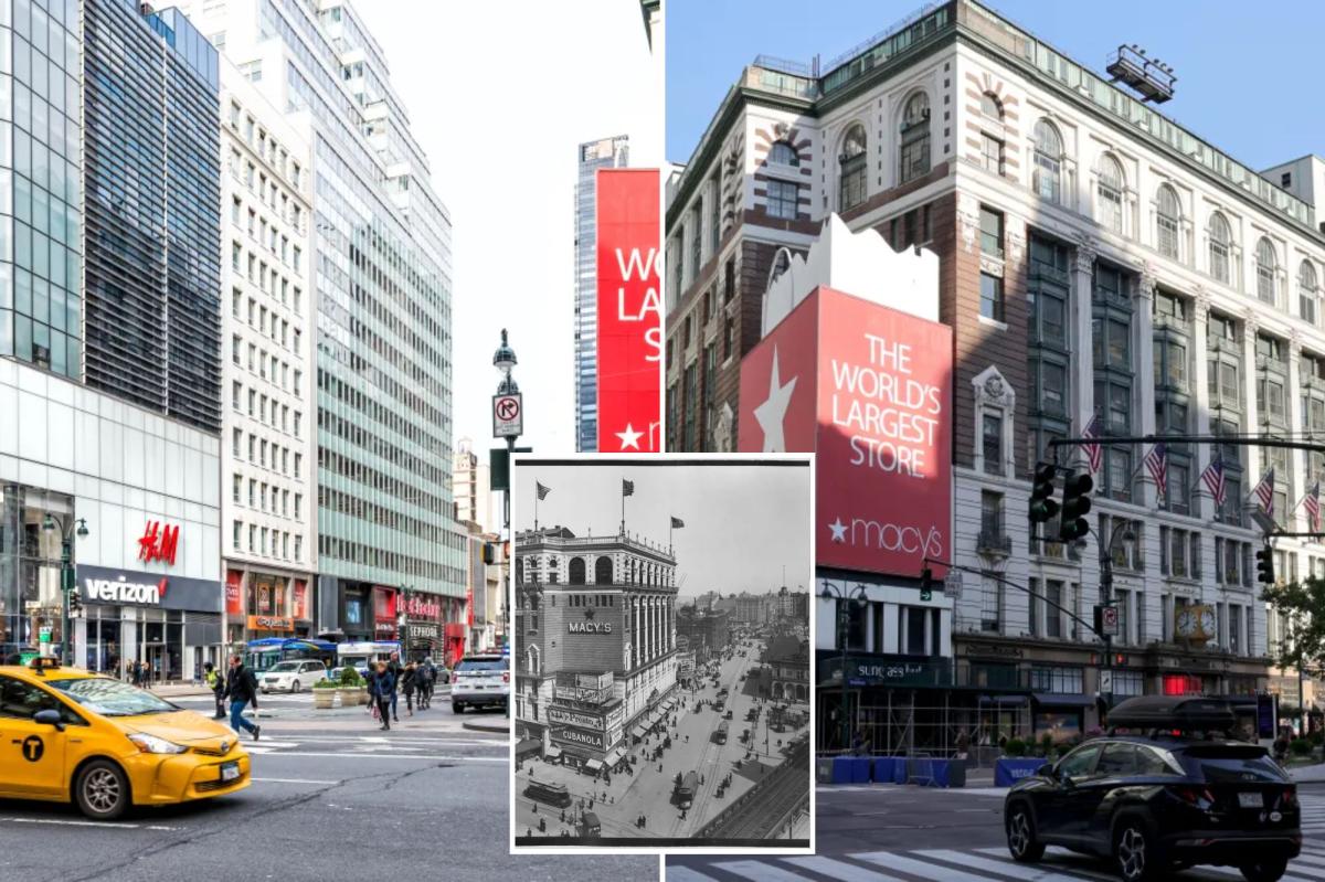 Destruction of Macy’s 60-year-old ‘shopping bag’ billboard in NYC's Herald Square gets delayed