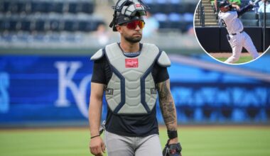 Yankees finally shake up struggling catchers, demote J.C. Escarra
