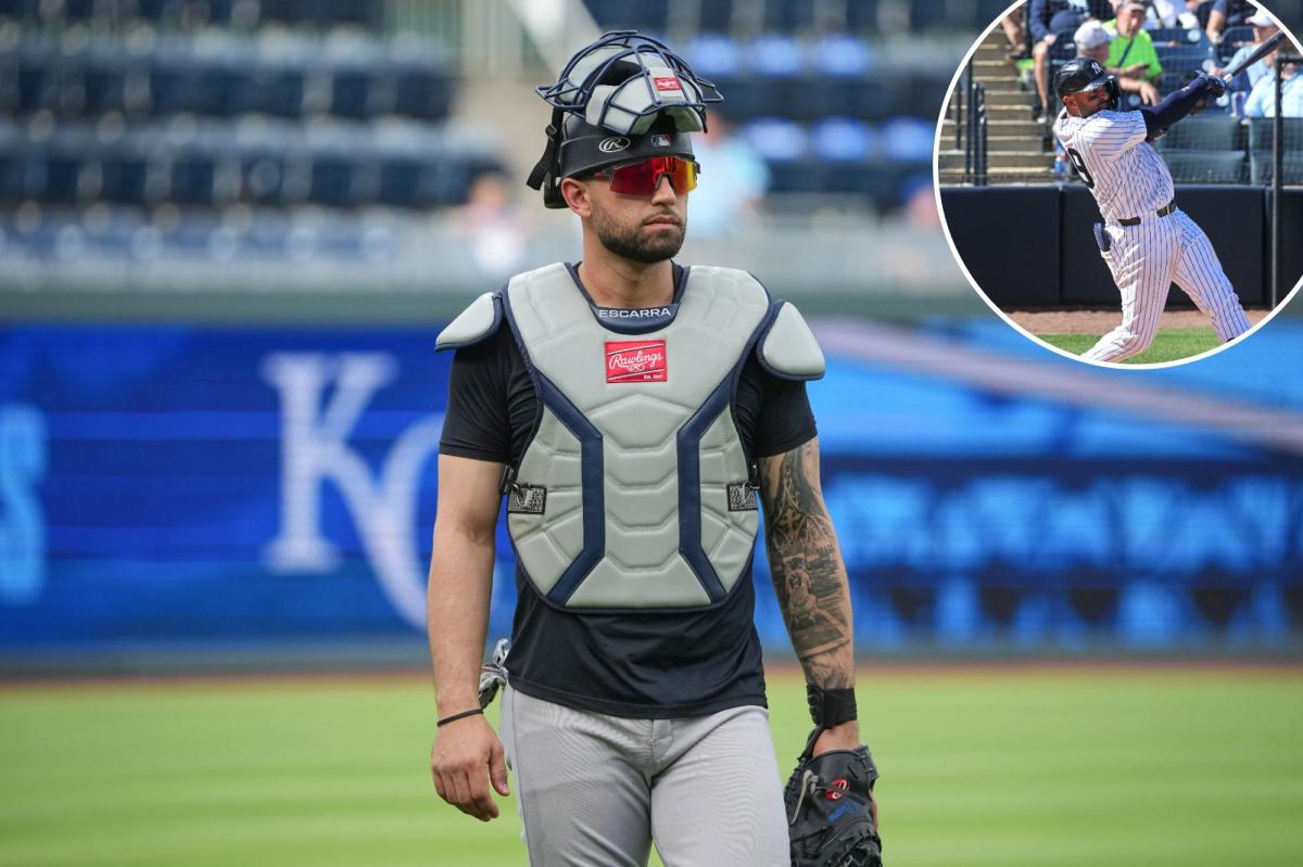 Yankees finally shake up struggling catchers, demote J.C. Escarra