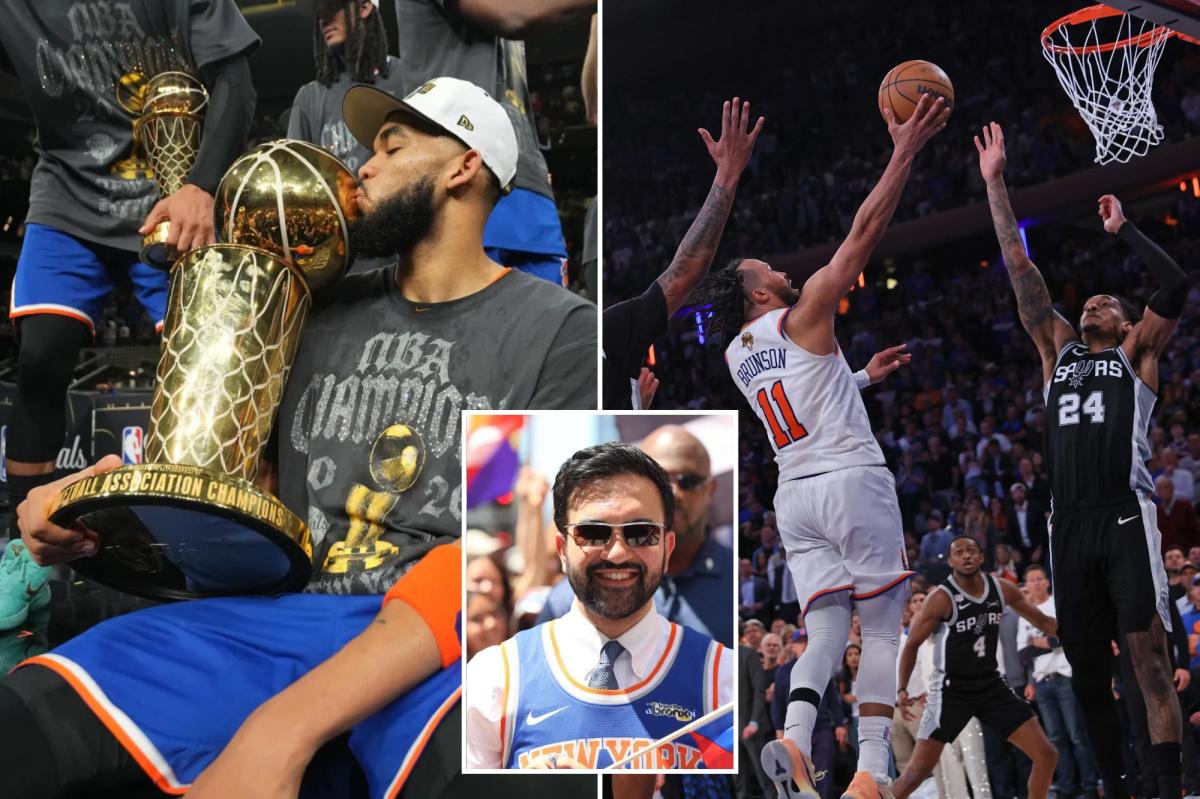 Mamdani opens public lottery for free tickets to Knicks finals ceremony