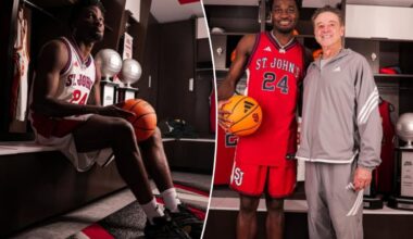 Tounde Yessoufou's 'amazing' first look at St. John's reality comes with Knicks star comparison