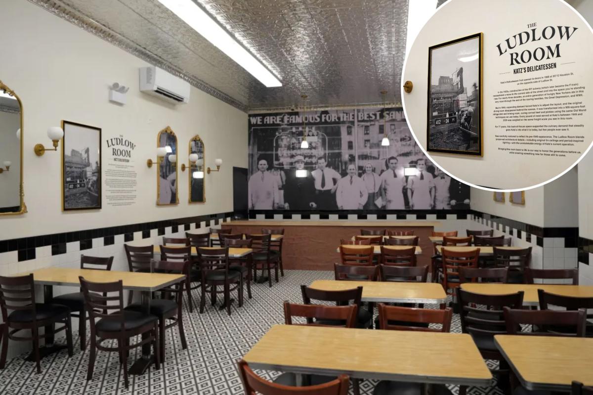 Katz's unveils long-hidden private dining room