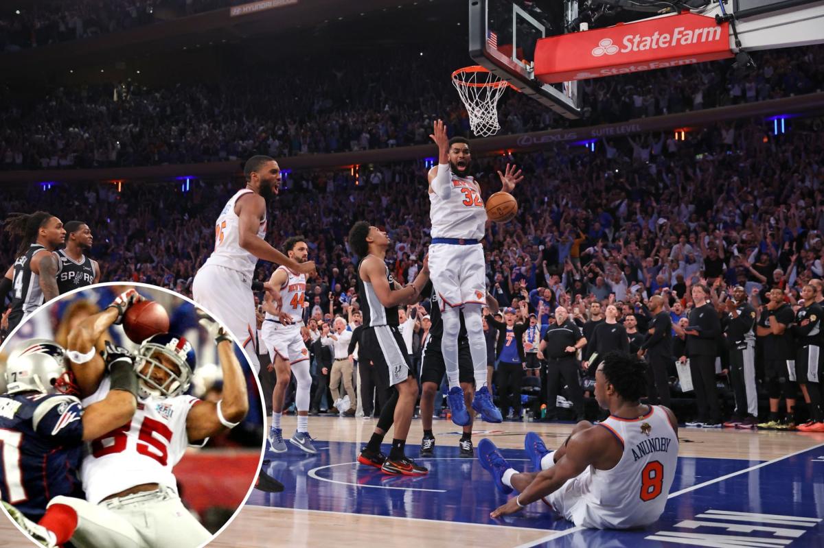 David Tyree happy to share spot in New York sports lore with OG Anunoby
