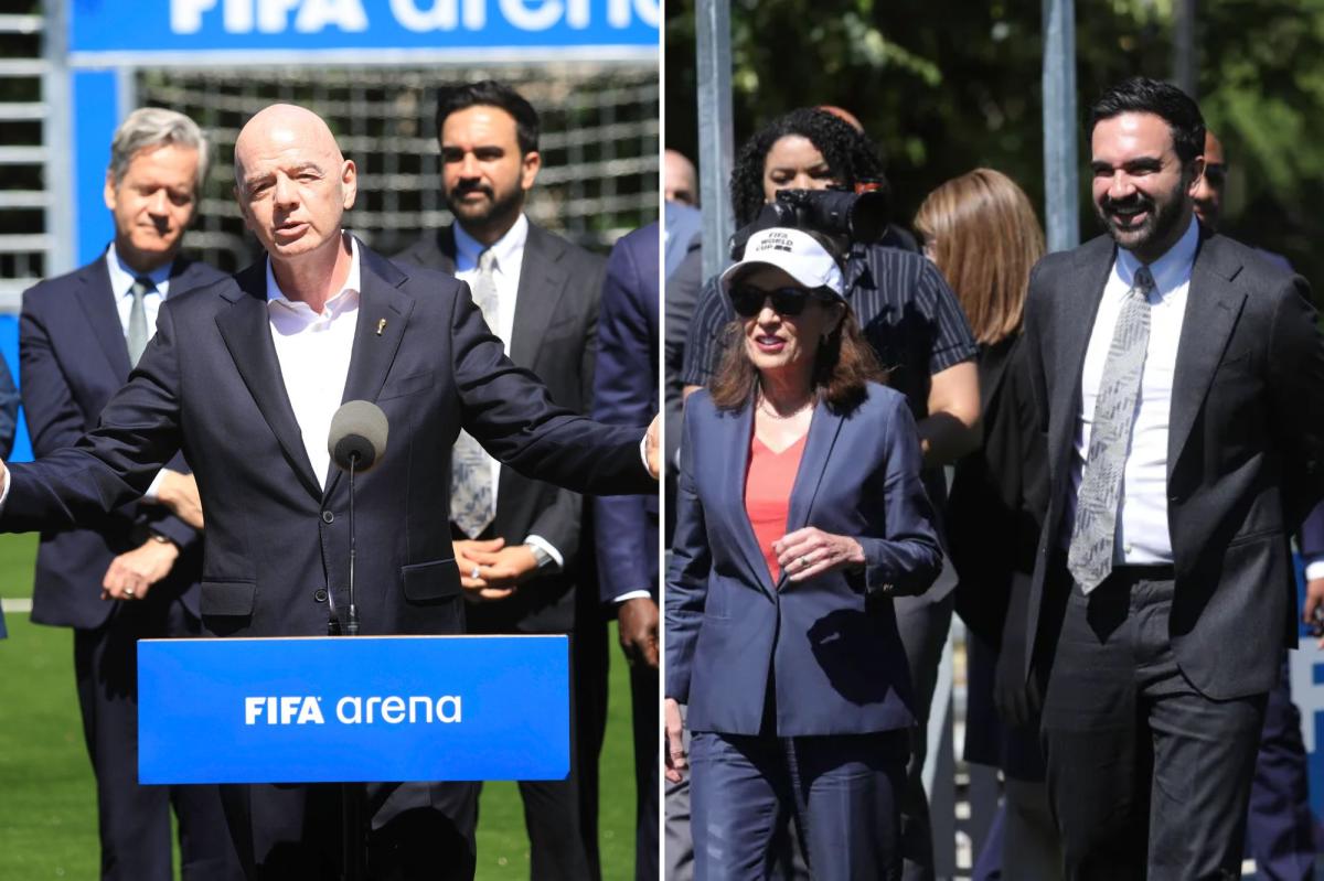 Former FIFA stars join Mamdani, Hochul to unveil World Cup final watch party in Central Park
