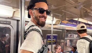 Knicks NBA champ Landry Shamet goes incognito on the subway