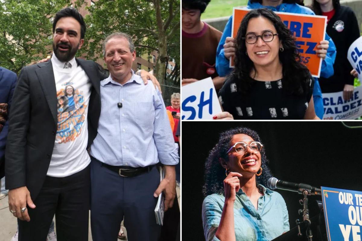 Mamdani stumps for far-left House hopefuls as NY primary voters hit the polls