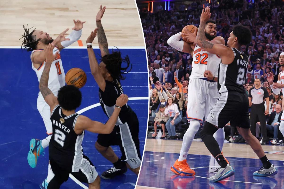 Knicks drop Game 3 at raucous MSG as Spurs strike back in NBA Finals