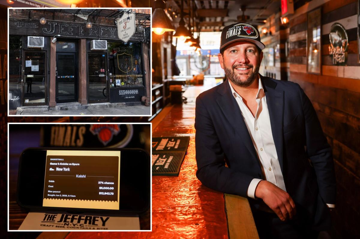 NYC bar will give fans $100 off tabs if Knicks win Game 1 of NBA Finals thanks to owner's clever bet