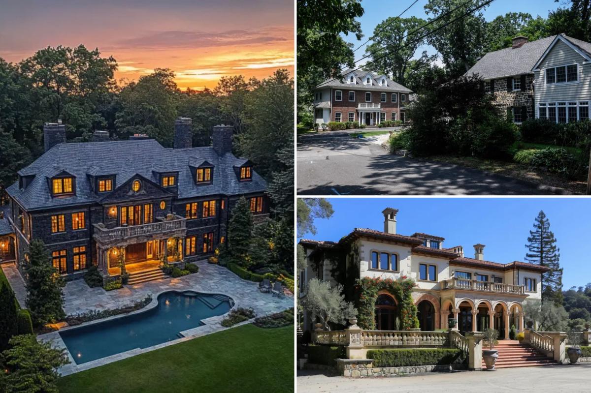 Wealthiest suburbs in the US revealed