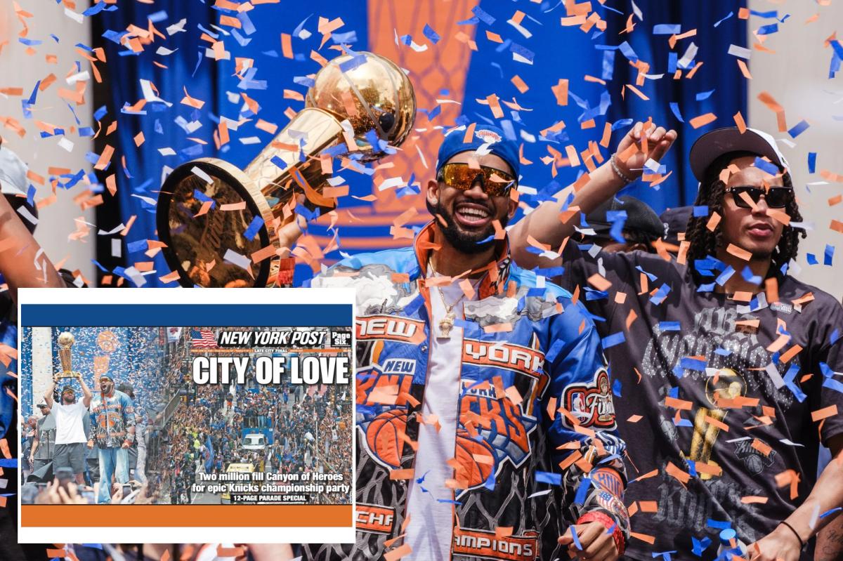 How to buy a copy of the Knicks Parade Day special edition paper