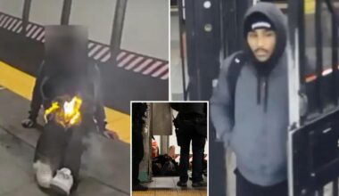 NYC teen arsonist Hiram Carrero sentenced to 5 years in prison for setting sleeping homeless man on fire on subway