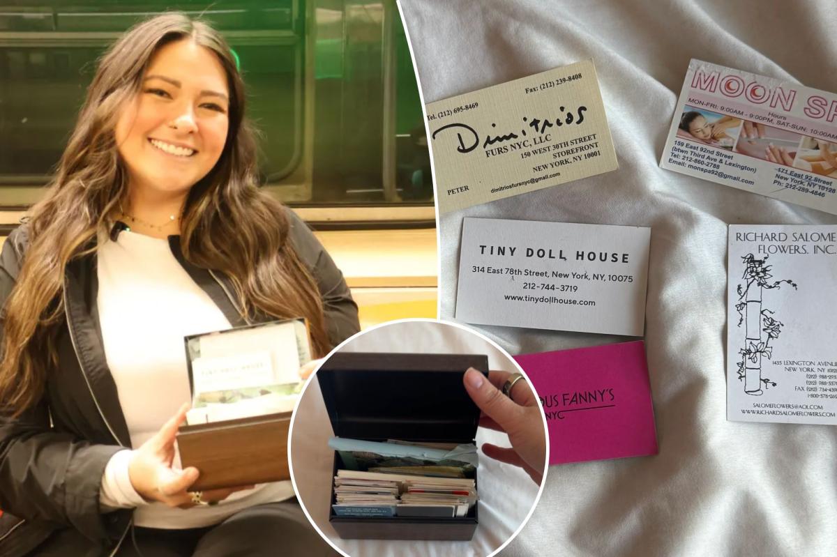 Woman's $5 Rolodex revives forgotten NYC businesses