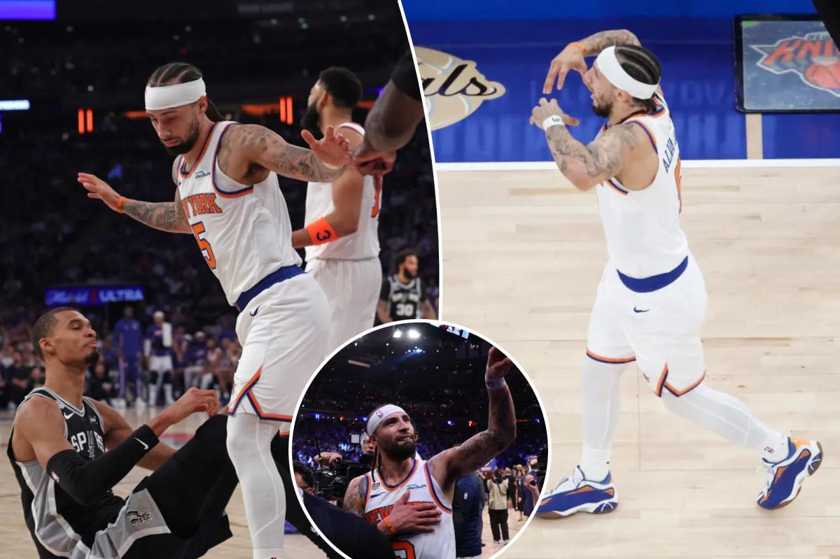 Knicks' Jose Alvarado backs up his talk in heroic Game 4