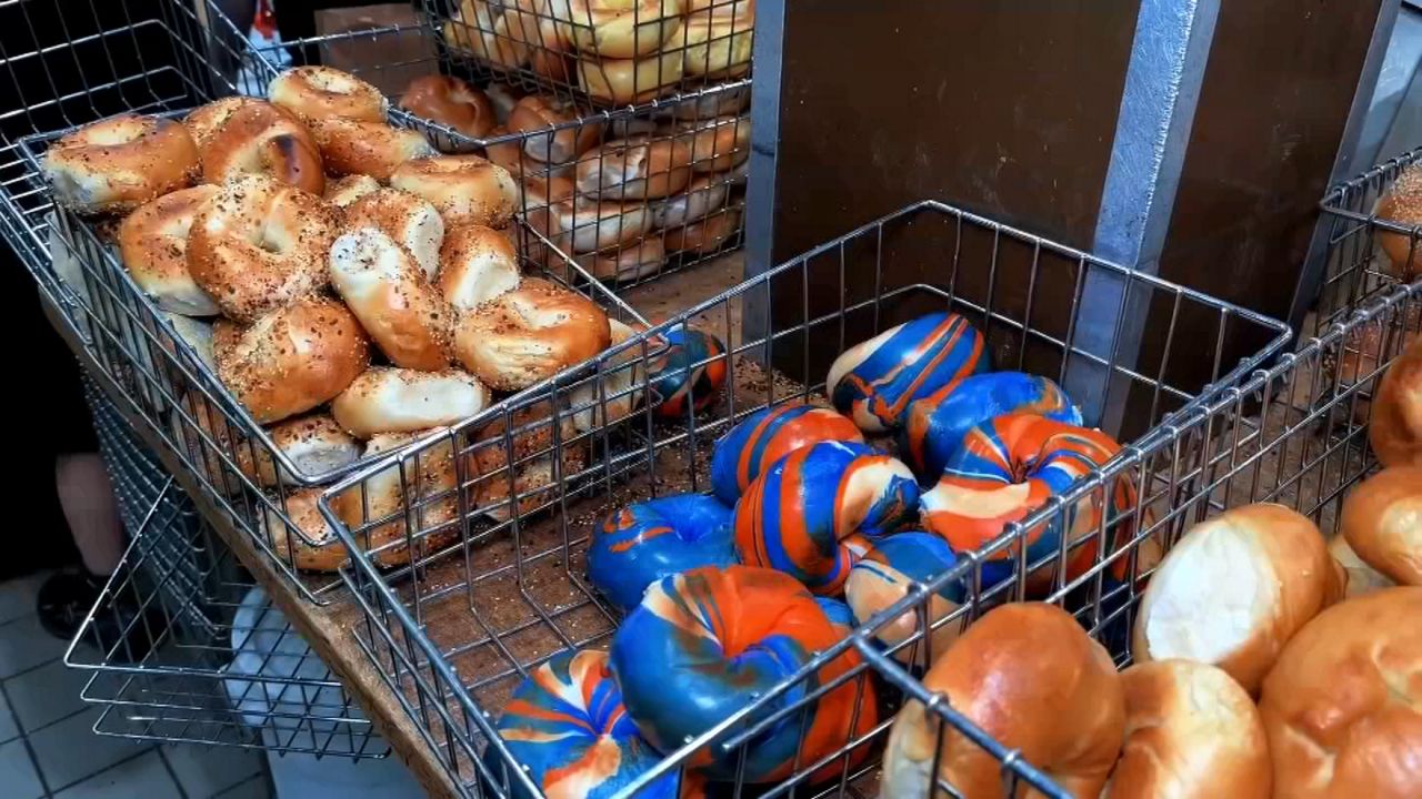 Orange and blue take over NYC ahead of Game 5 of NBA Finals