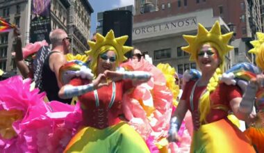 NYC Pride March celebrated along Fifth Avenue