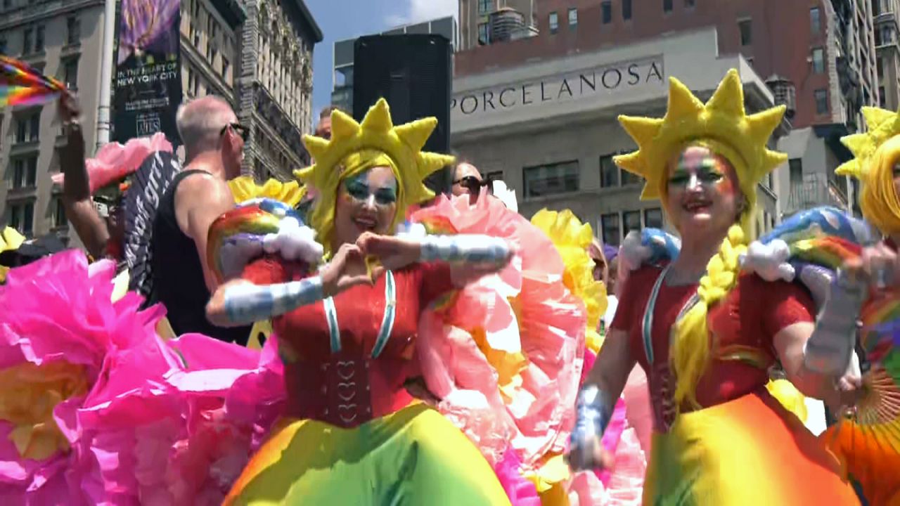 NYC Pride March celebrated along Fifth Avenue