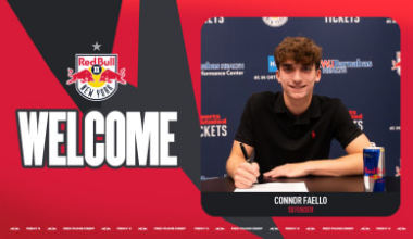 Red Bull New York II Sign RBNY Academy Product Connor Faello to an MLS NEXT Pro Contract