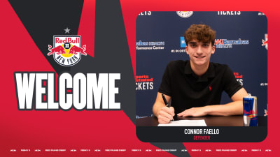 Red Bull New York II Sign RBNY Academy Product Connor Faello to an MLS NEXT Pro Contract