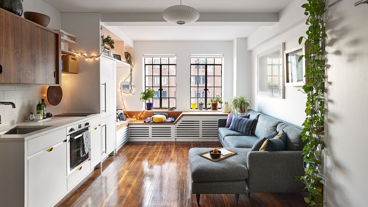 Inside a 340-Square-Foot NYC Apartment Full of Secret Storage