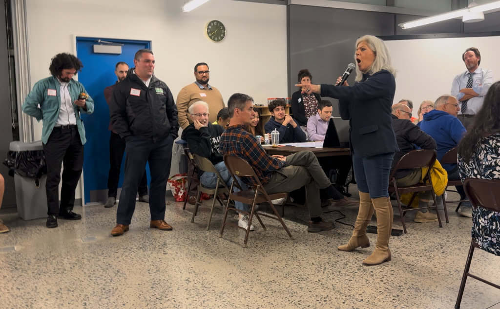 Anti-Bike Queens Pol Sows Chaos at Queens Planning Session, Then Walks Out