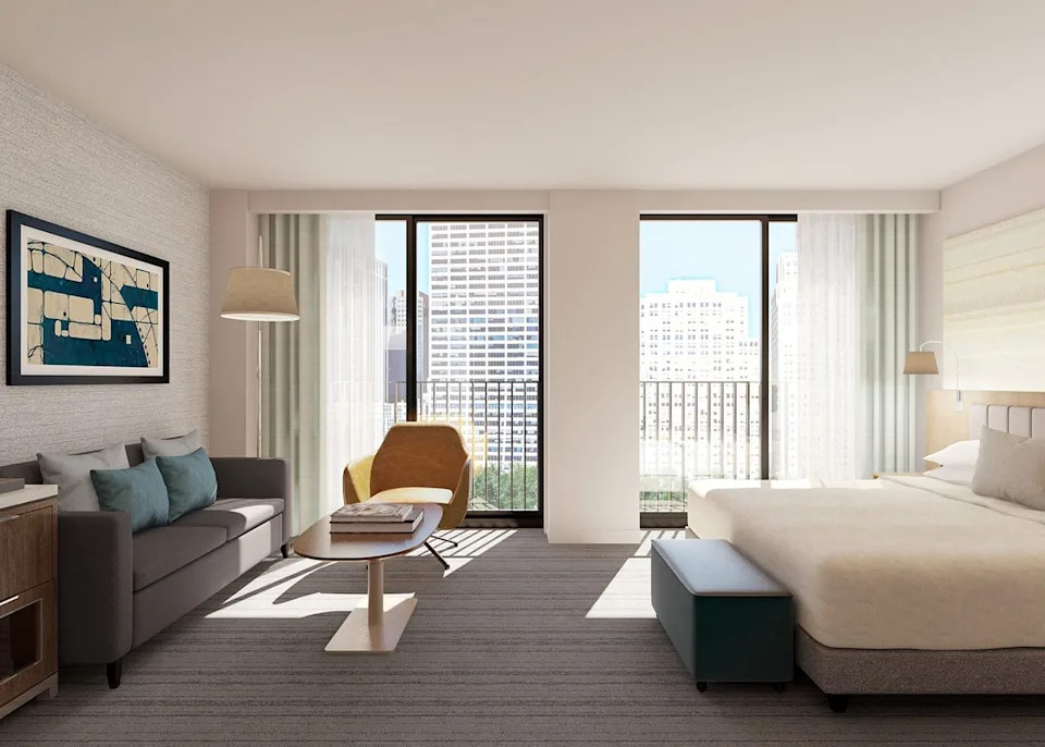 The well-appointed rooms at Park Terrace Hotel invite you to make yourself at home.