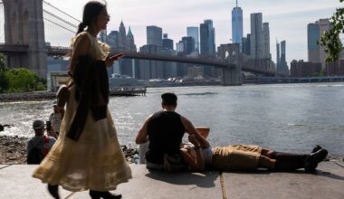 Heat and humidity build in NYC for first weekend in June