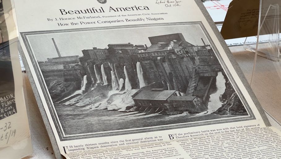 Exhibit explores history of harnessing Niagara Falls' power
