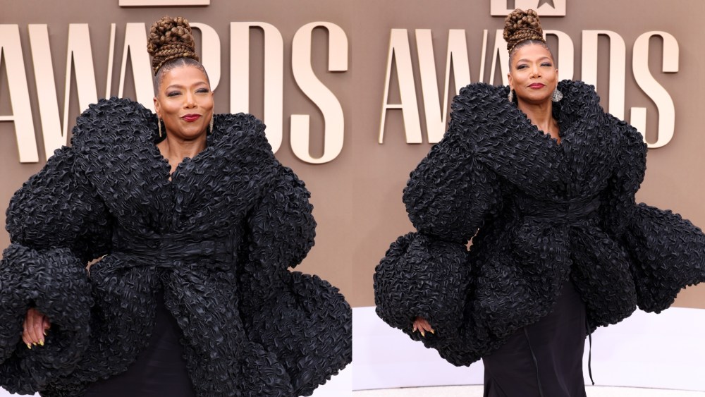 Queen Latifah wears Kilian Kerner at the BET Awards 2026 on June 28 in Los Angeles.