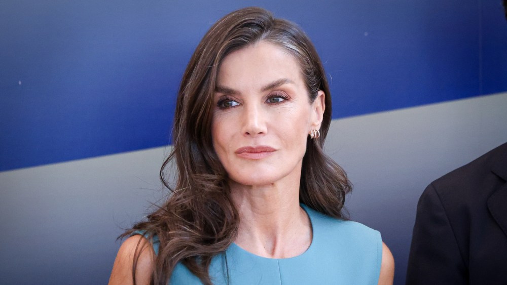 Queen Letizia of Spain wears Hugo Boss at the 15th anniversary of Ethic magazine at Ortega-Marañón foundation headquarters on June 25 in Madrid.