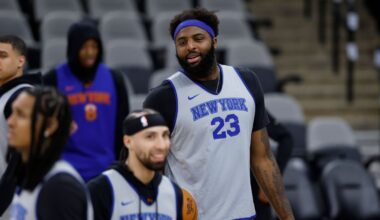 Sources: Knicks' Mitchell Robinson available for NBA Finals