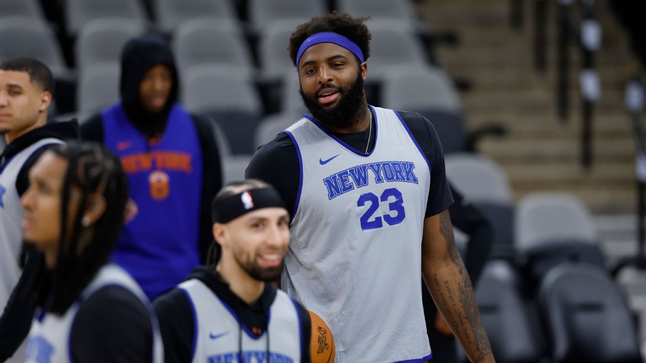 Sources: Knicks' Mitchell Robinson available for NBA Finals