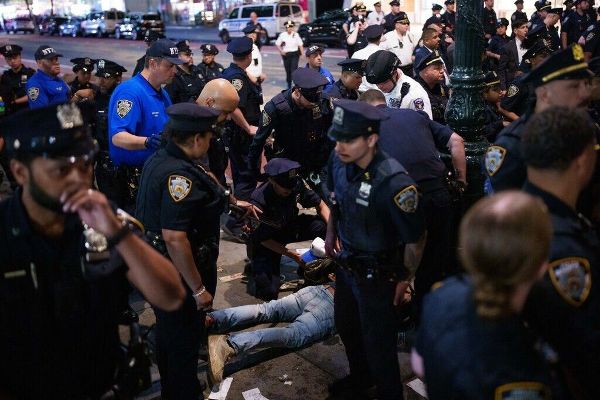 'Rowdy' Knicks watch party ends with 8 arrested