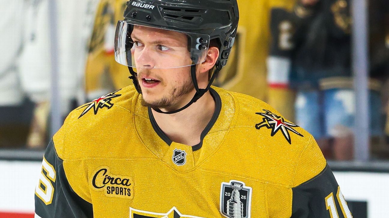 Vegas Golden Knights deal Pavel Dorofeyev to New York Rangers
