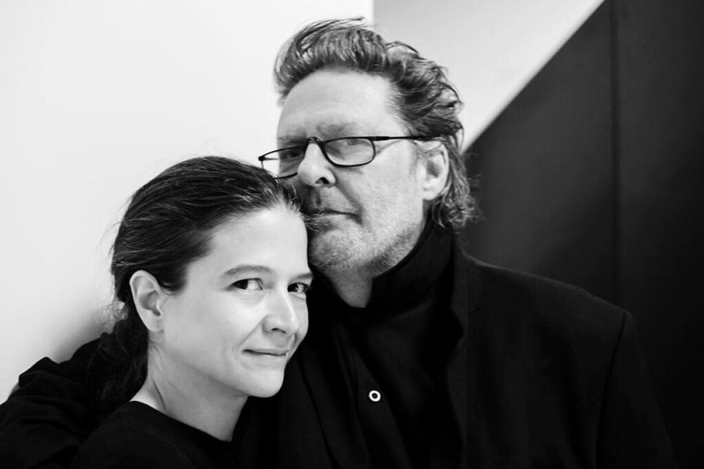 Reg Bloor and Glenn Branca -- Photo by Maria Jose Govea