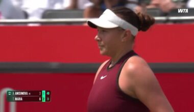 Full match replay: Maria outmaneuvers Anisimova for 2025 Queen's Club title