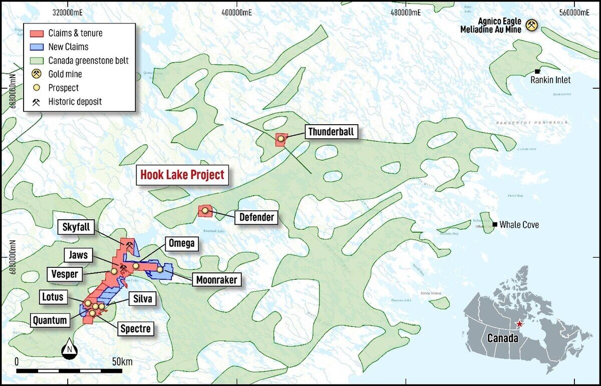 Map%20showing%20Hook%20Lake%20in%20relation%20to%20the%20Meliadine%20gold%20mine%20in%20Nunavut%2E