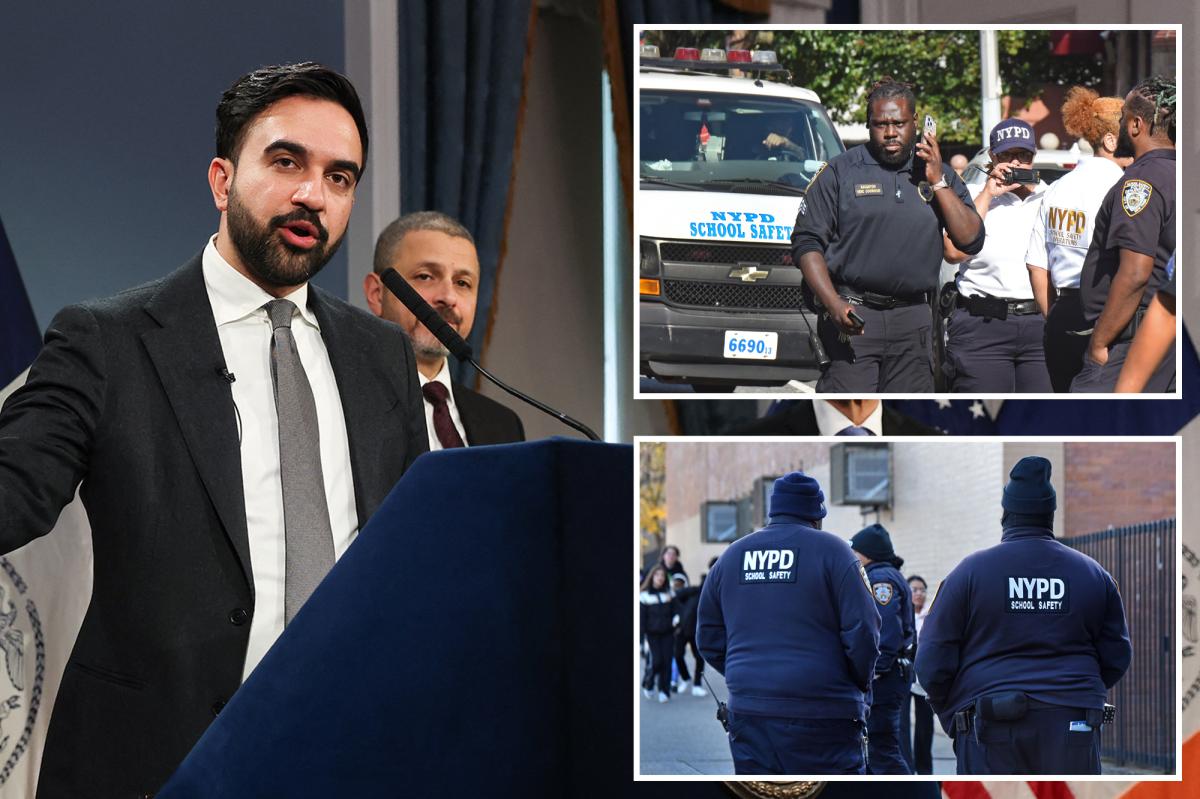 Zohran Mamdani set to cut 264 NYC school safety agents as violent felonies rise in city schools
