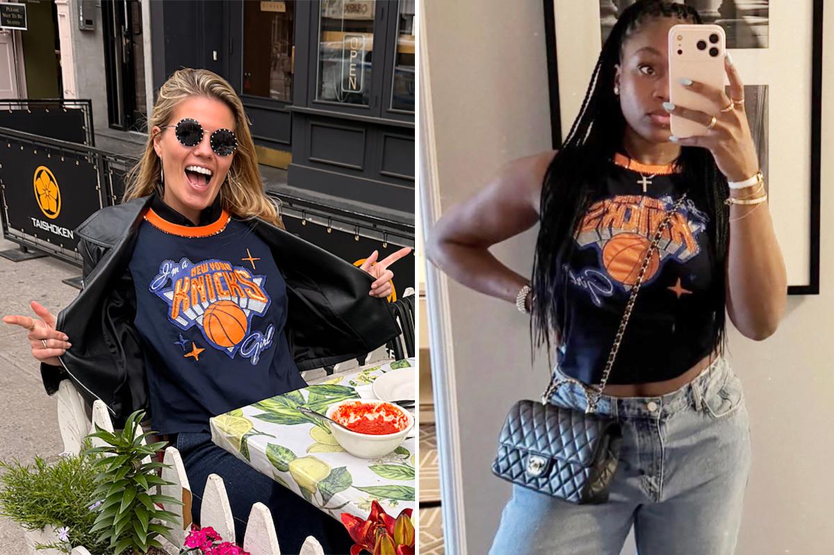 Little-known designer gets her $295 'Knicks Girl' T-shirt sold at MSG 