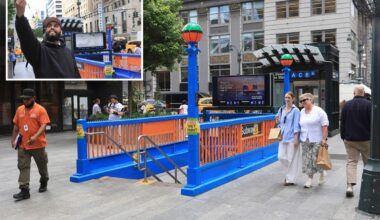 MTA to keep Knicks-themed subway entrance for 2026-27 NBA season