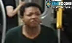 Cops are looking for the suspect who assaulted an elderly woman onboard an E train in Forest Hills.