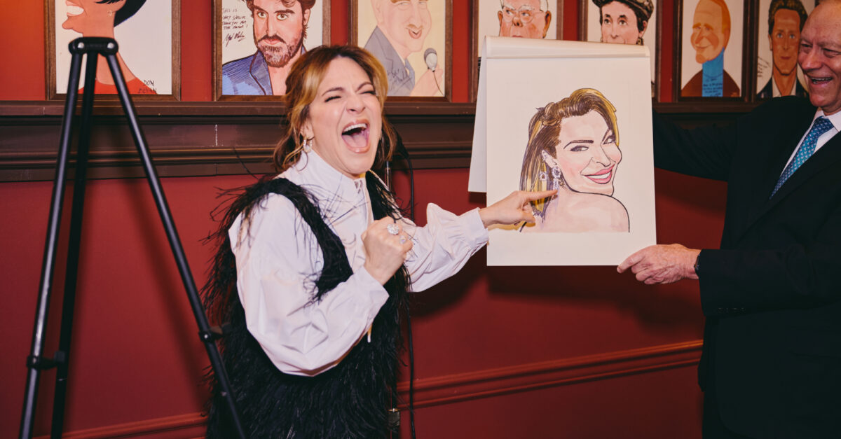 Photos: The Lost Boys Tony Nominee Shoshana Bean Joins the Hallowed Walls of Sardi's