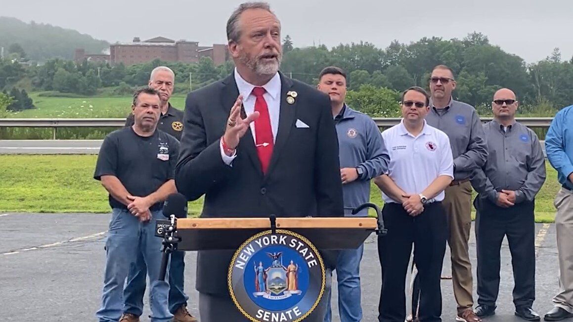 New York state Sen. Peter Oberacker. (Spectrum News 1 photo)
