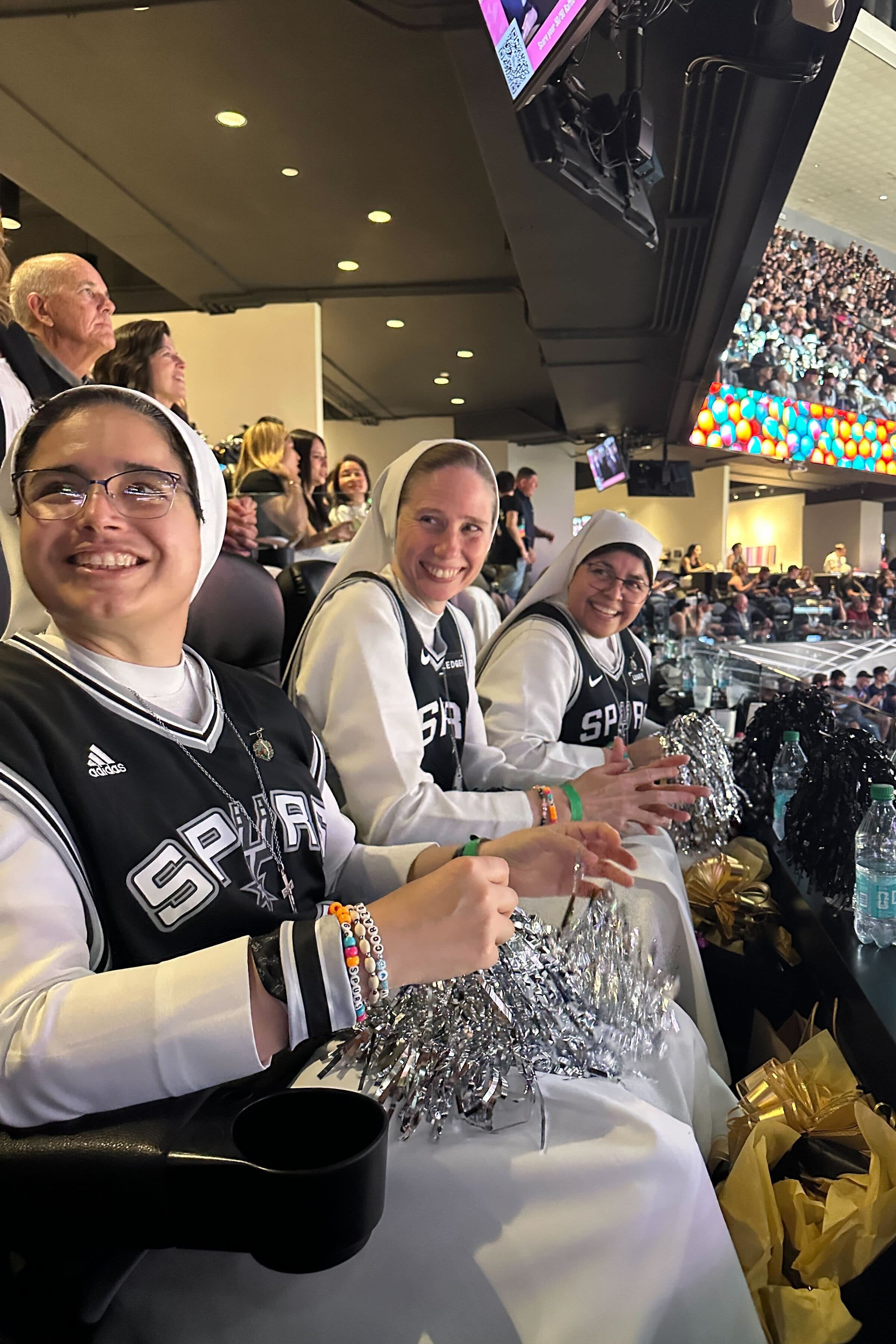 The Knicks Have Celebrity Fans. The Spurs Have Nuns.